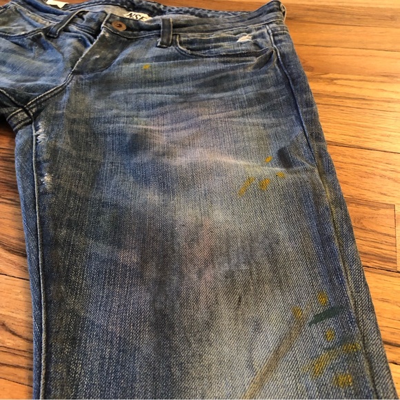 NSF Slim Straight jeans miner wash blue size 25 - Picture 10 of 16